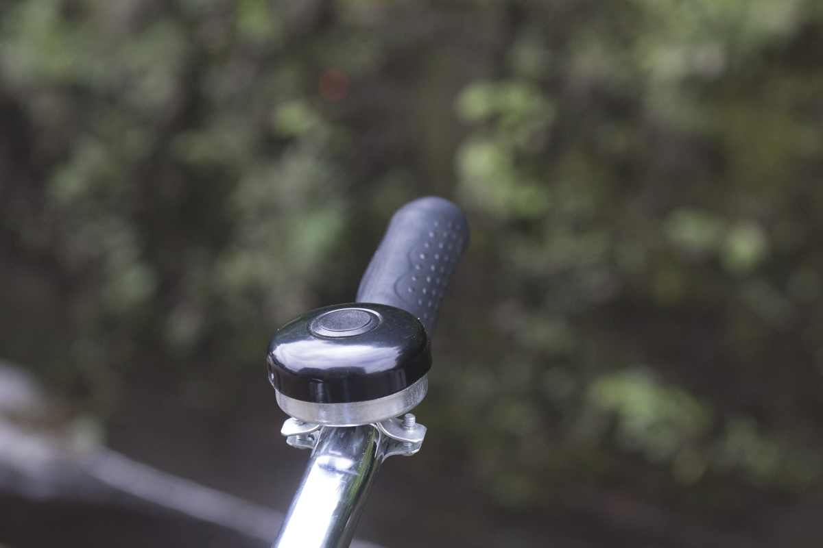 All bikes come with a bell.