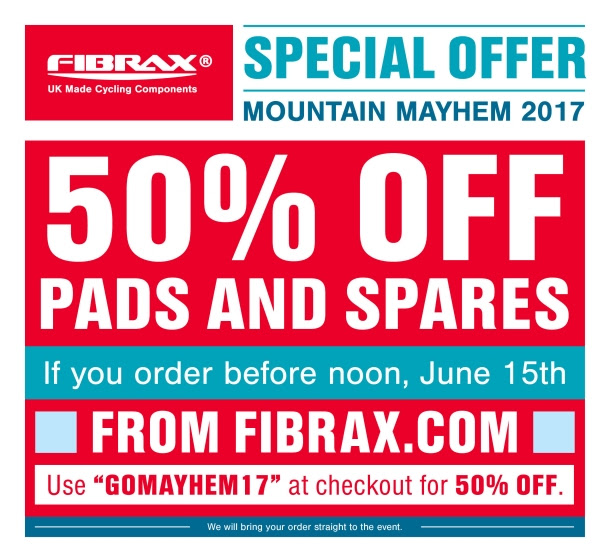 50% off Fibrax pads and spares