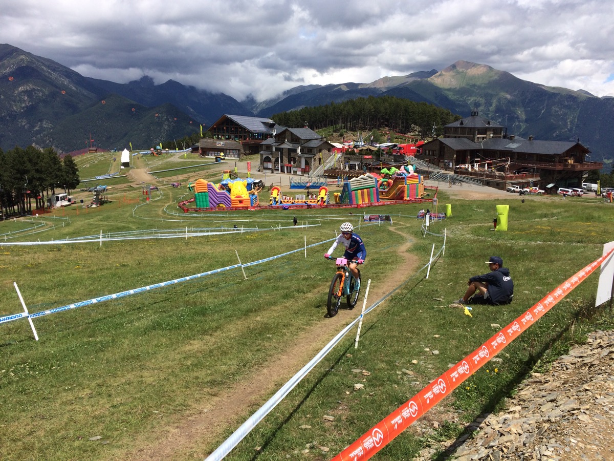 We're pretty sure the bouncy castle isn't part of the course! Credit: Simon Watts