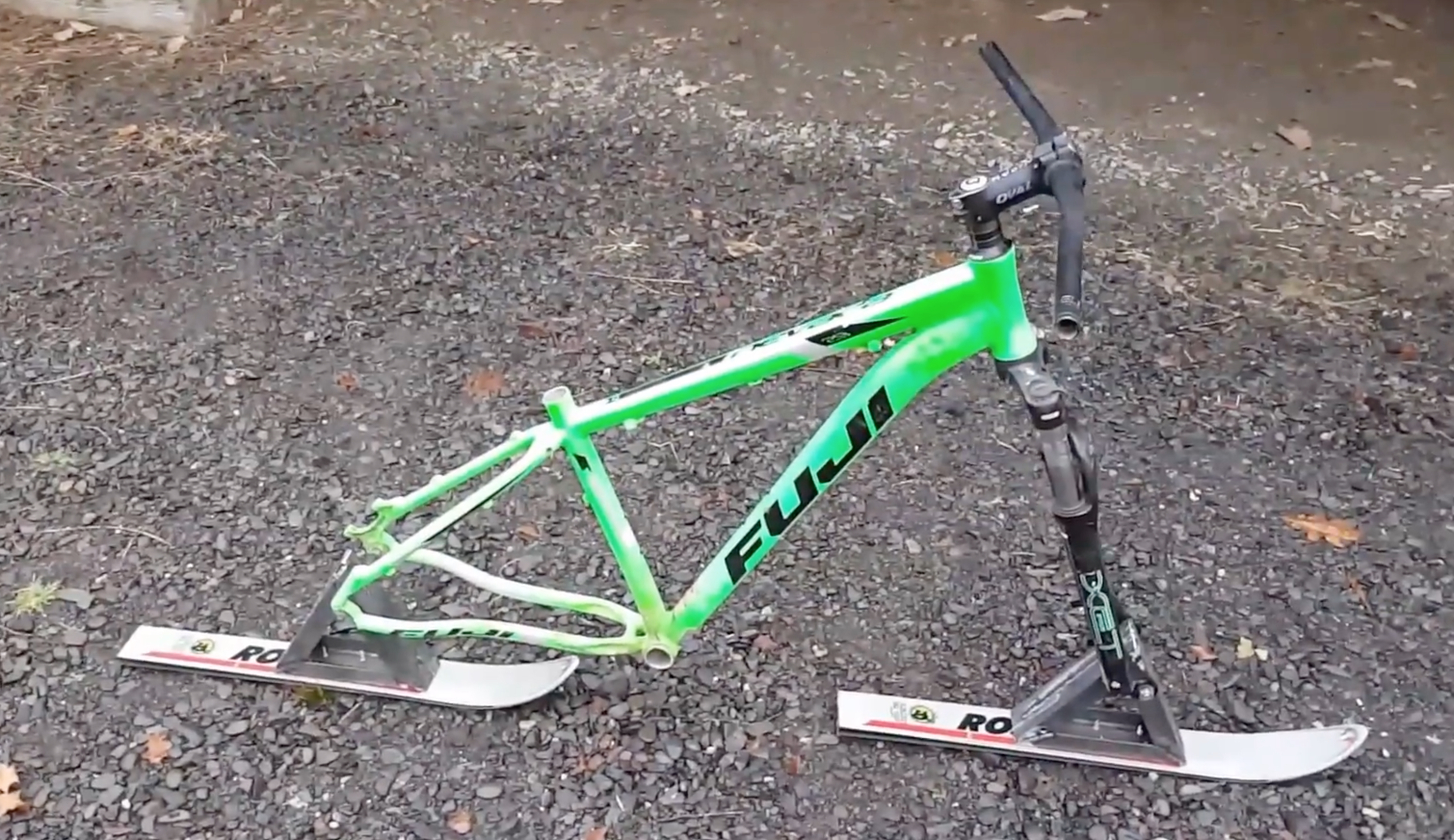 Video, WTF: Build a Ski Bike