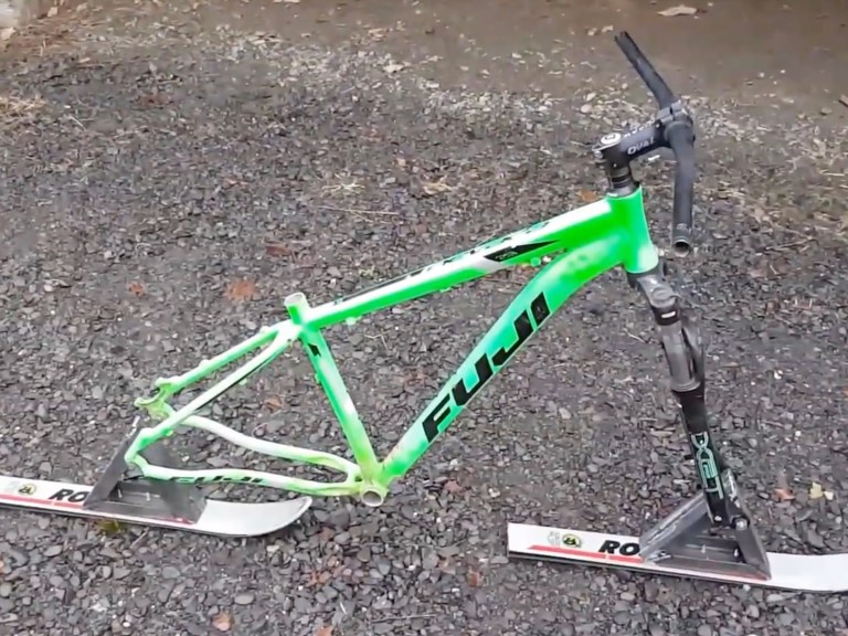 Video, WTF: Build a Ski Bike
