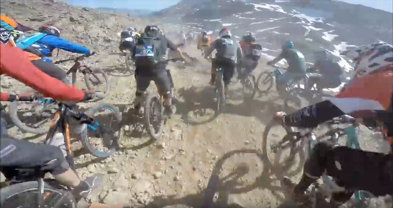 Video: Megavalanche 2017 POV Run