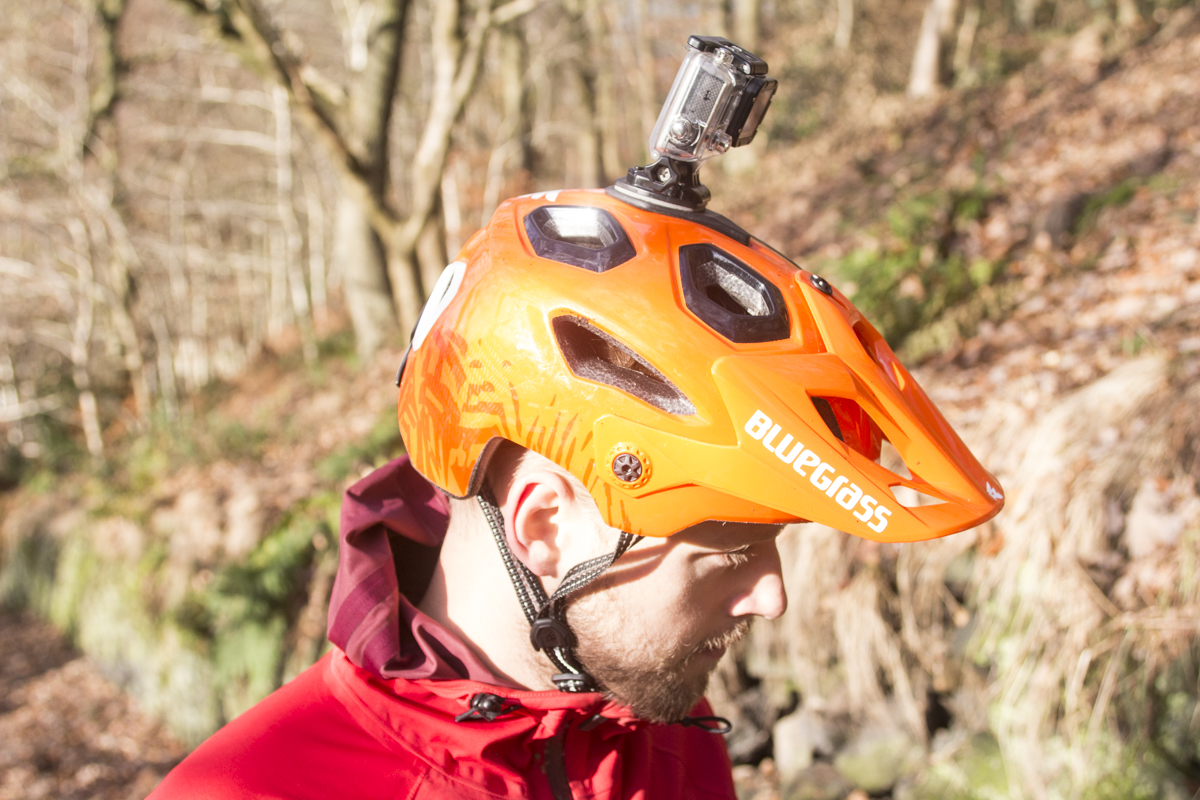 bluegrass eagle golden eyes helmet gopro