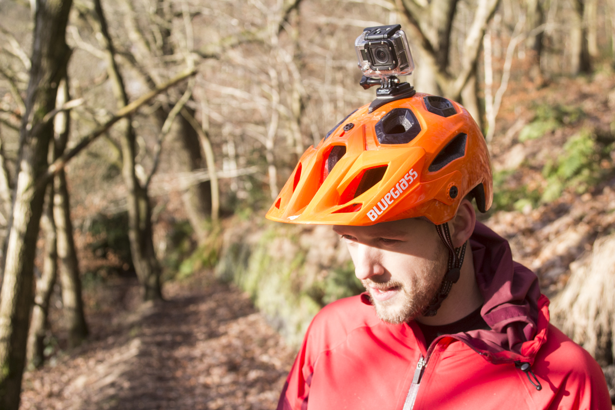 bluegrass eagle golden eyes helmet gopro