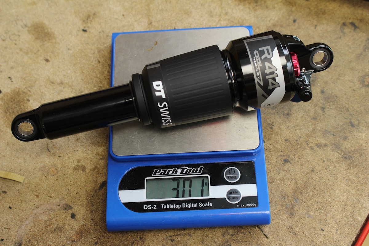 dt swiss r414 rear shock suspension whyte t130