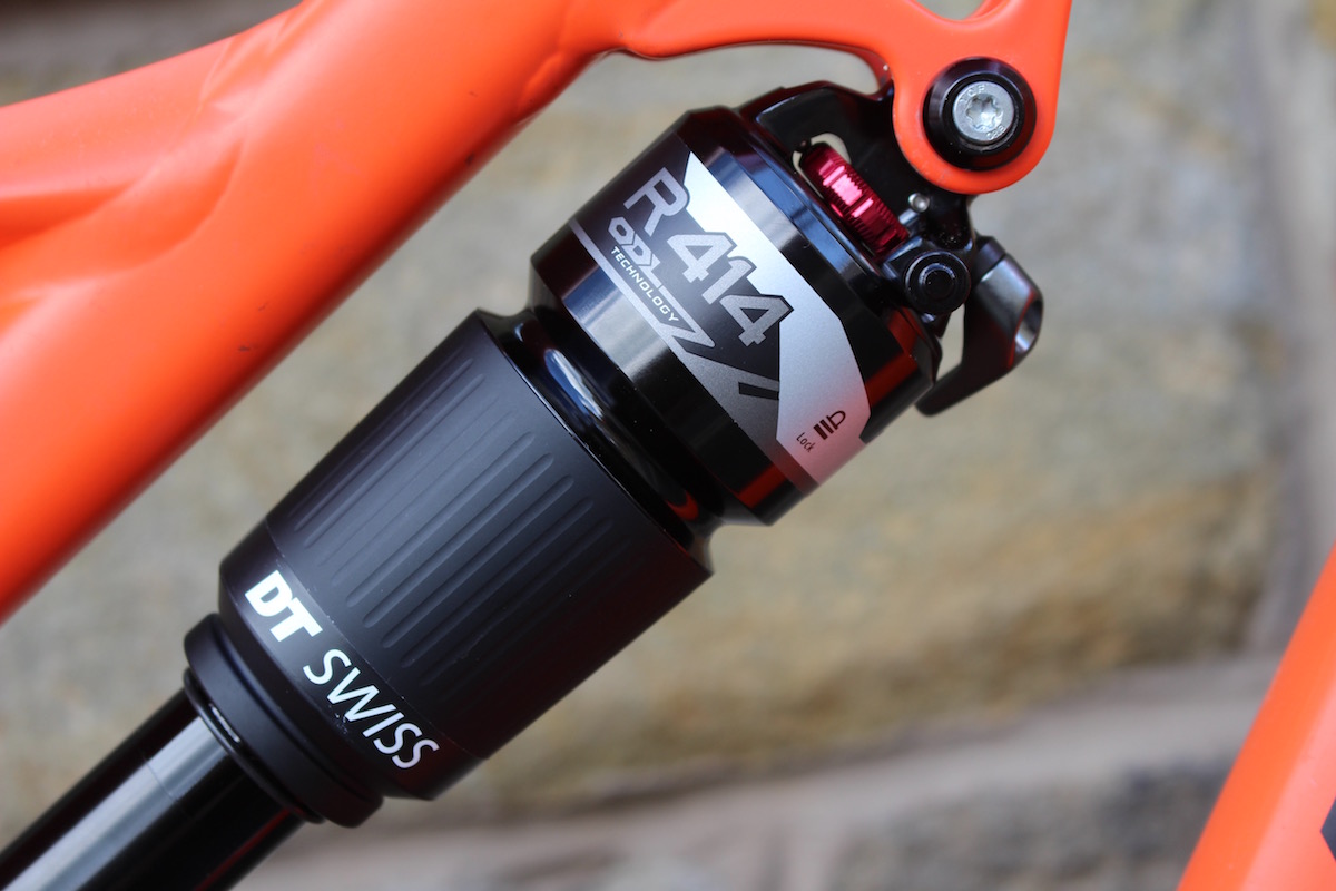 dt swiss r414 rear shock suspension whyte t130