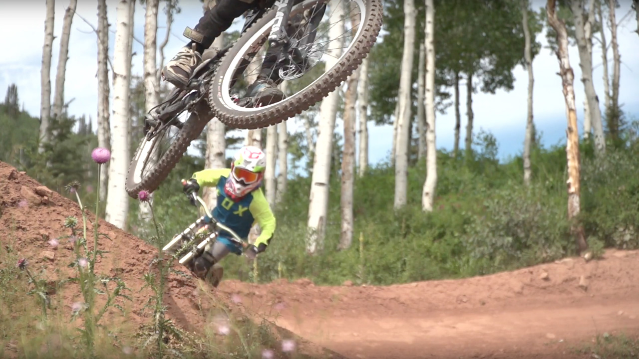 Video: 9 Year Olds Shred Bike Park