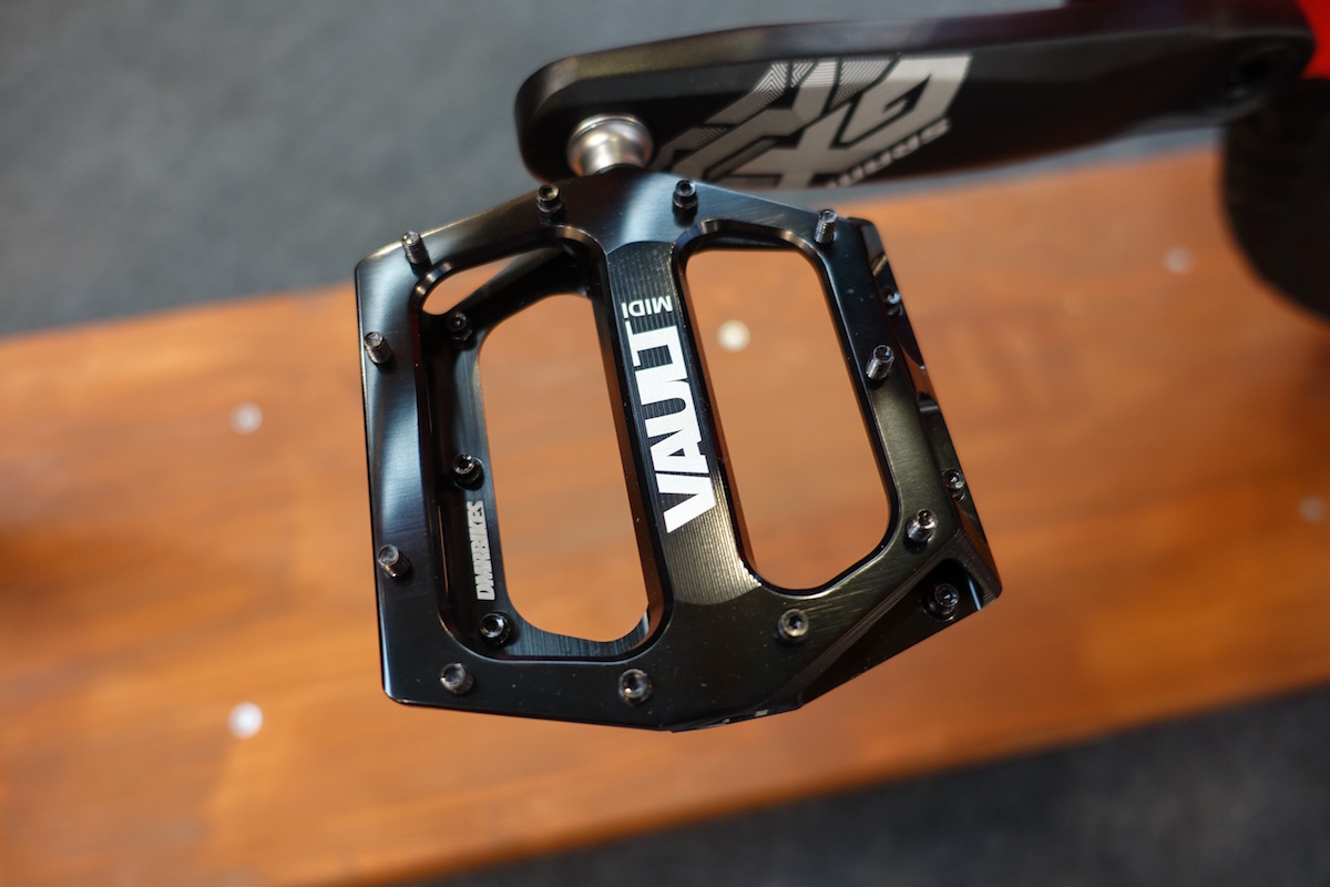 dmr deathgrip grips vault pedals sled