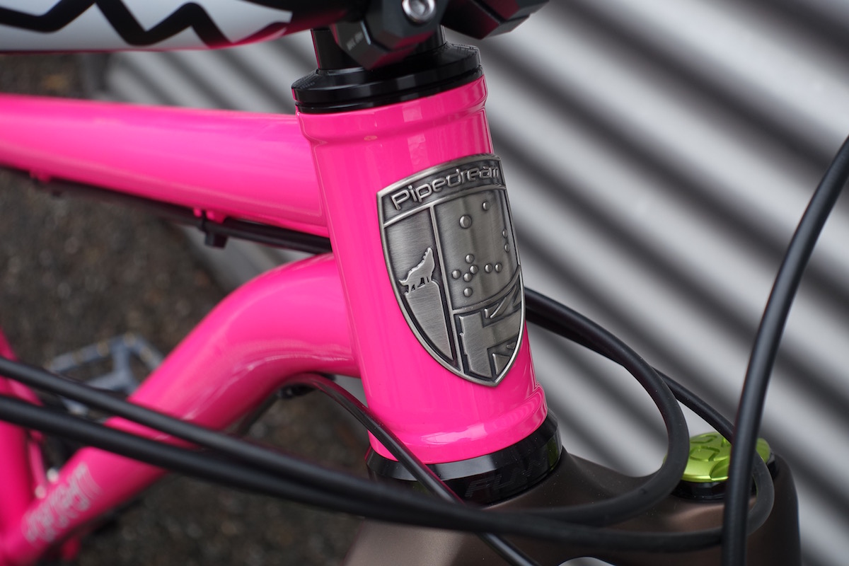 pipedream hardtail steel 27.5 plus 29 pink dvo zelvy