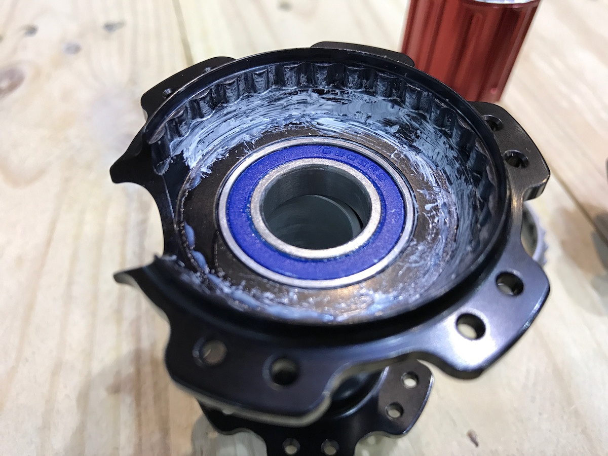 rotor freehub clutch mechanism hub