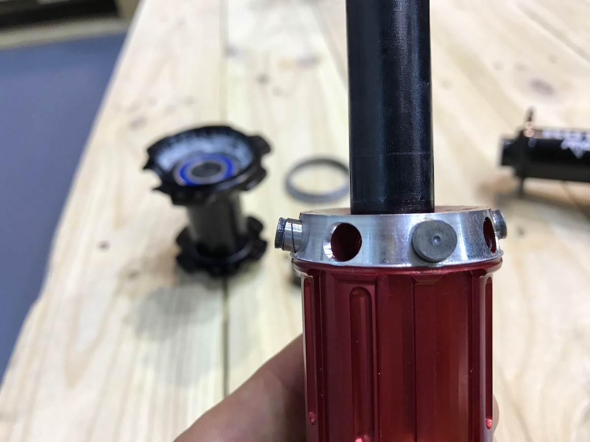 rotor freehub clutch mechanism hub