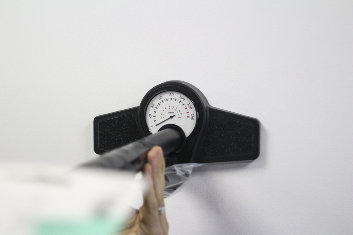 fabric floor pump