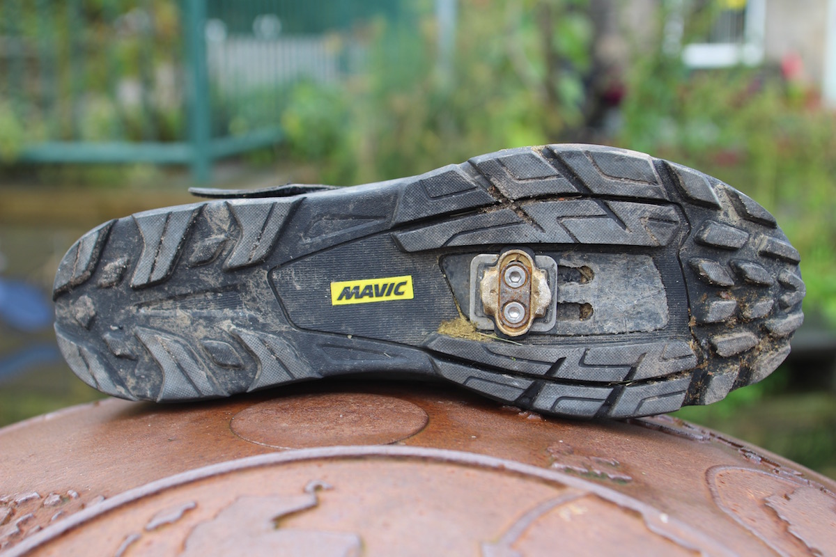 mavic deemax pro shoe tread spd
