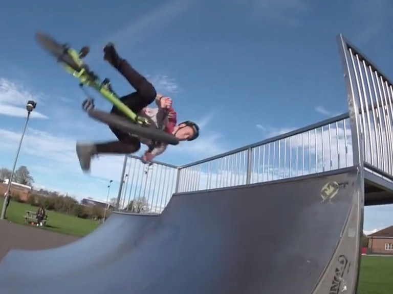 Video: Sam Pilgrim On A £10 Mountain Bike