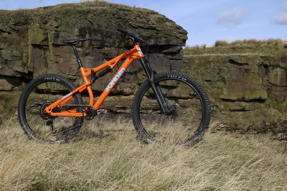 sonder evol full suspension bike