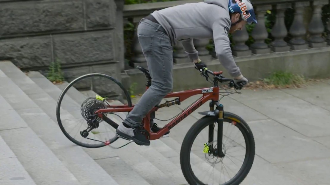 Video: Danny MacAskill Smashing Carbon Wheels