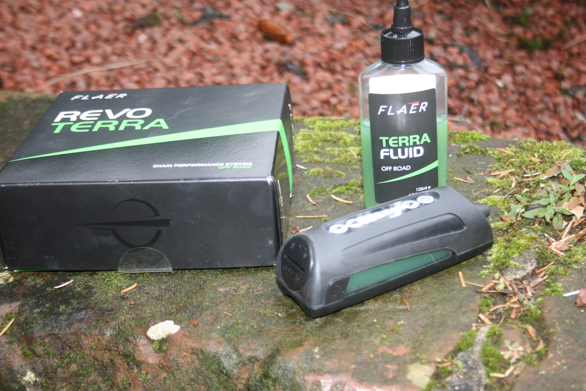 revo terra chain lubrication device electronic