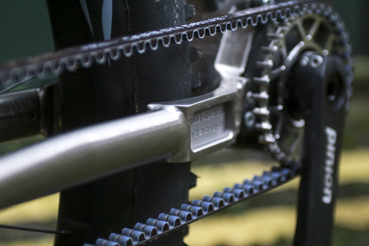 pilot cycles locum pinion titanium gearbox gates belt drive