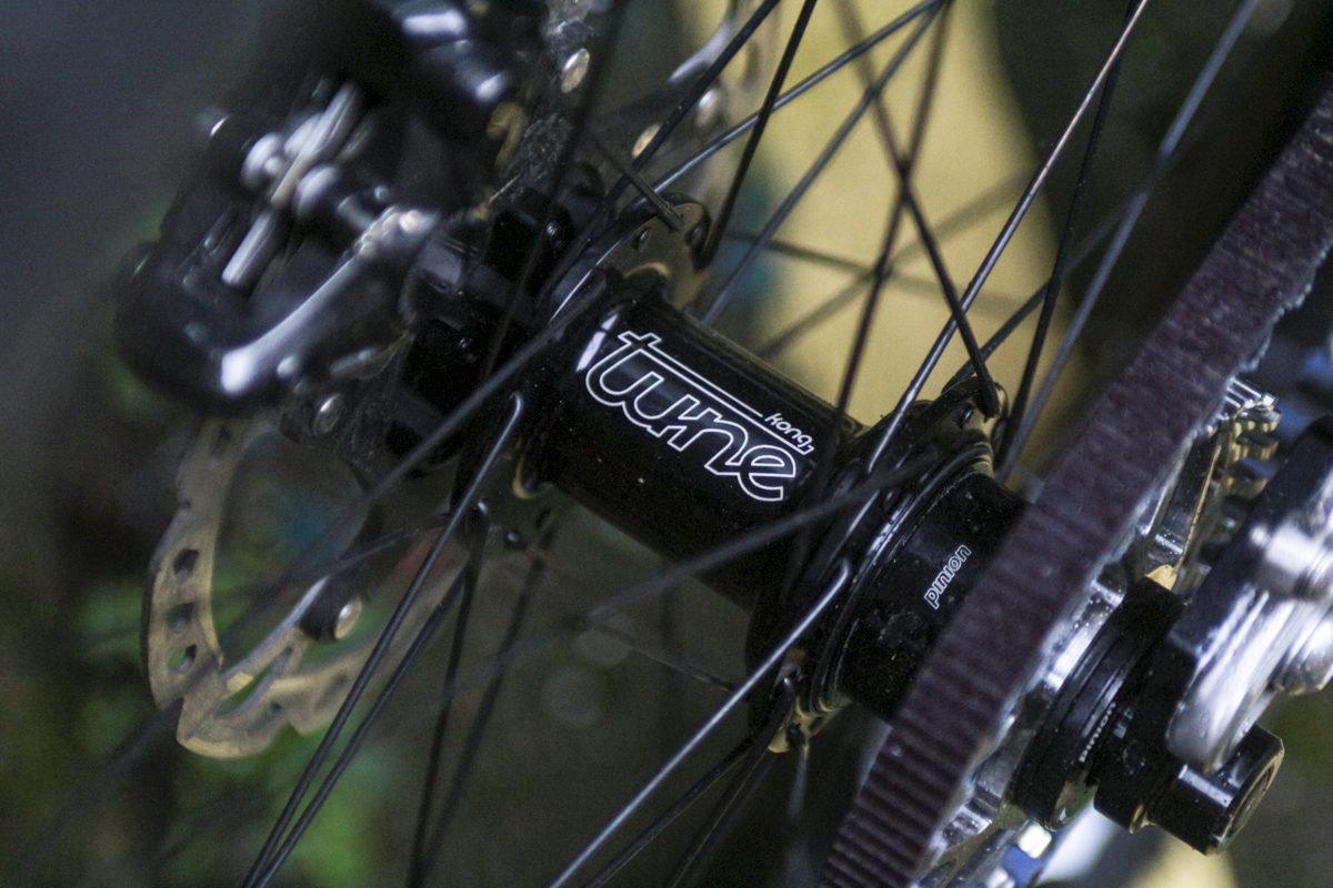 pilot cycles locum pinion titanium gearbox gates belt drive