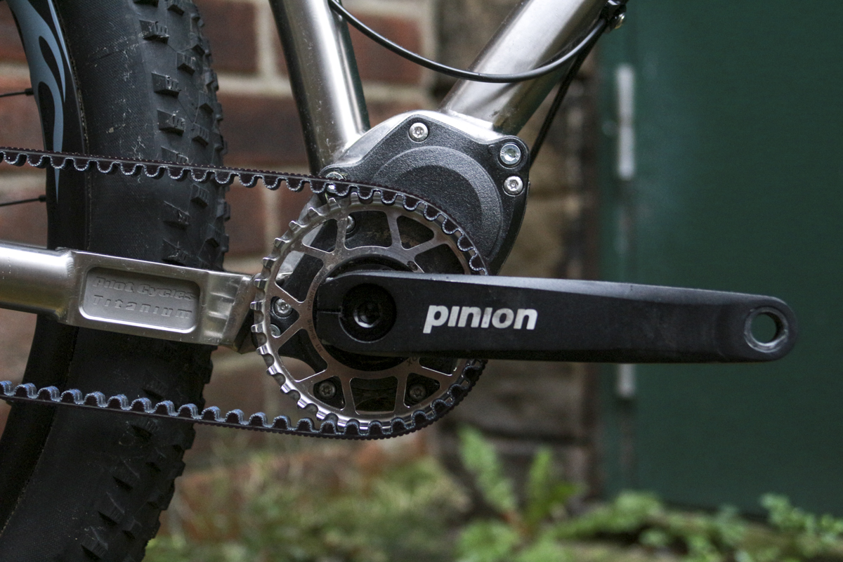 pilot cycles locum pinion titanium gearbox gates belt drive