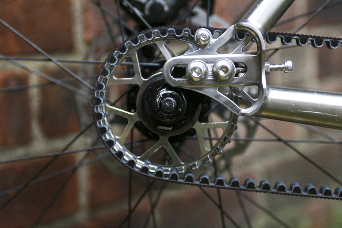 pilot cycles locum pinion titanium gearbox gates belt drive