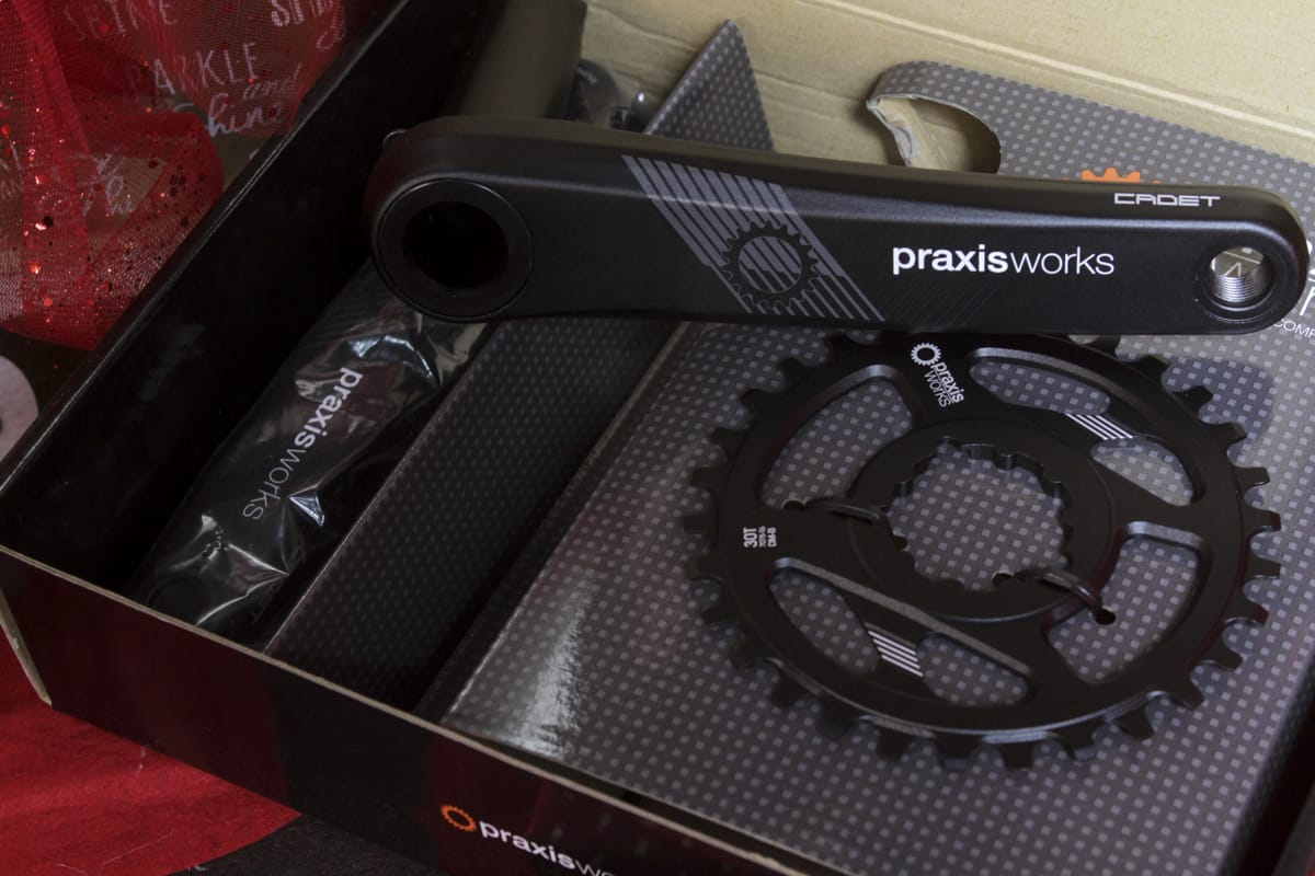 How To Win A Praxis Cadet M30 Crankset in the Singletrack Gift Giveaway Day 13