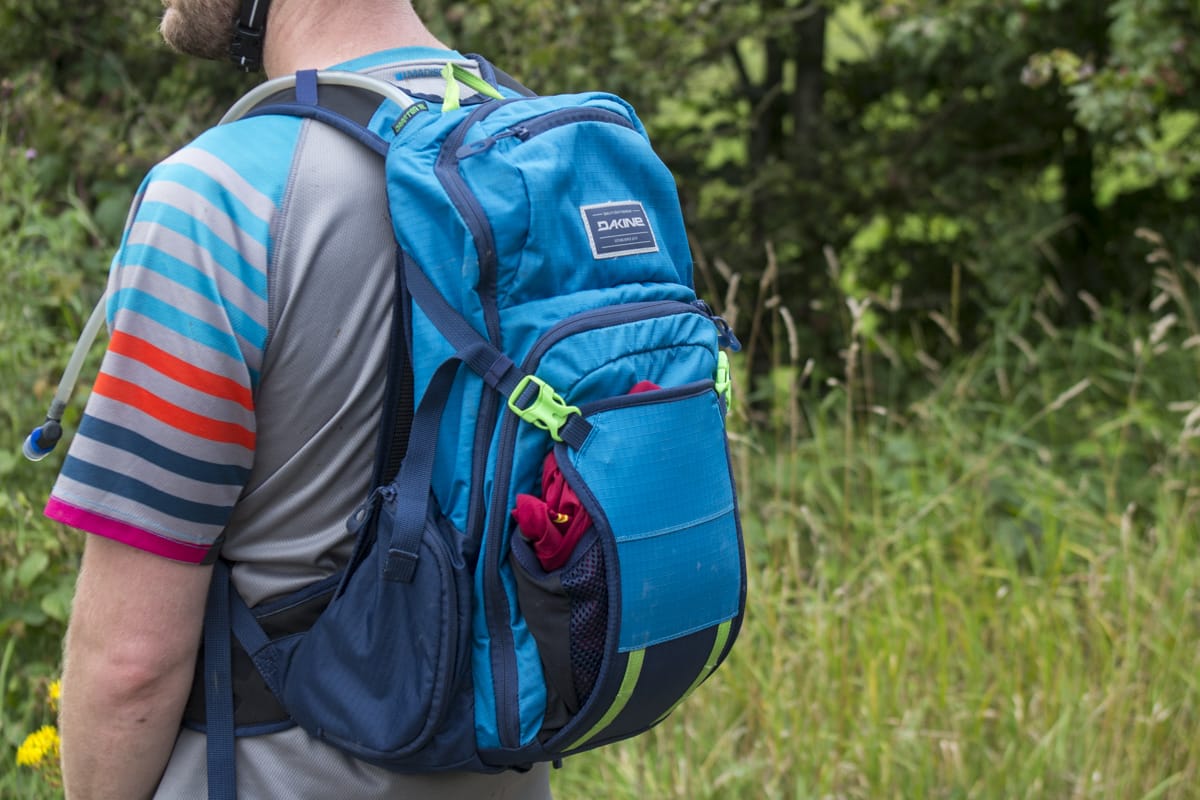 drafter backpack hydration bag tools pump