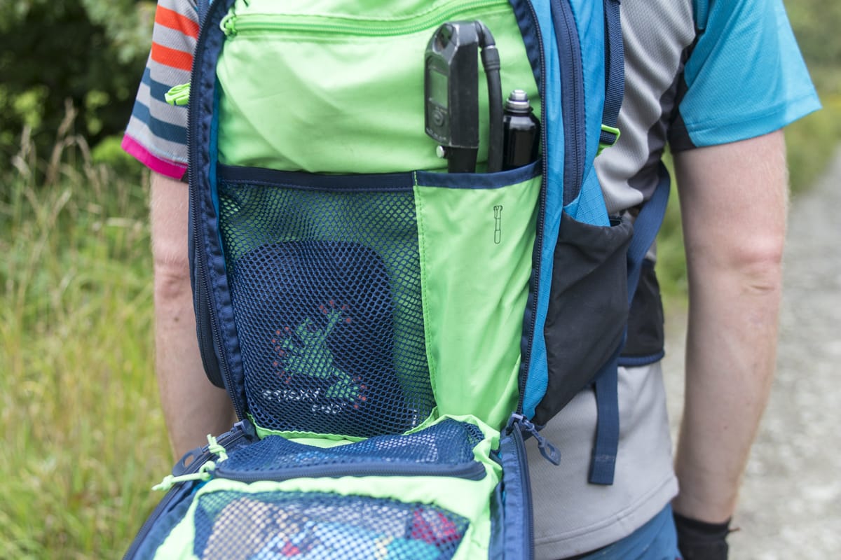 drafter backpack hydration bag tools pump