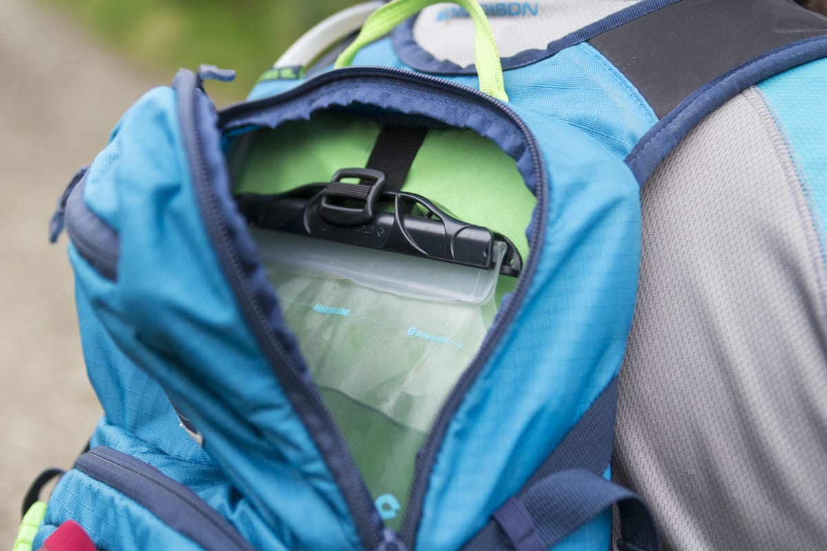 drafter backpack hydration bag tools pump