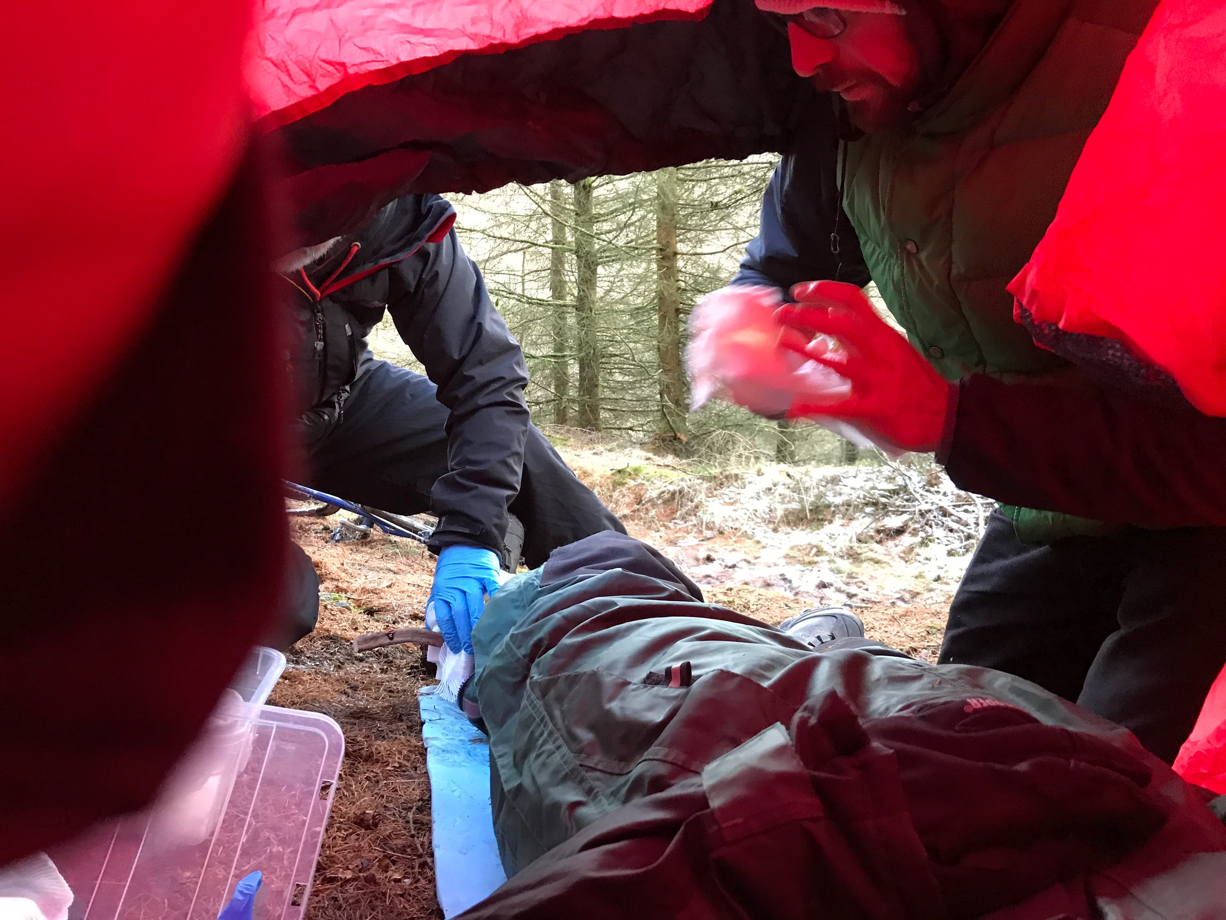 First Aid injury