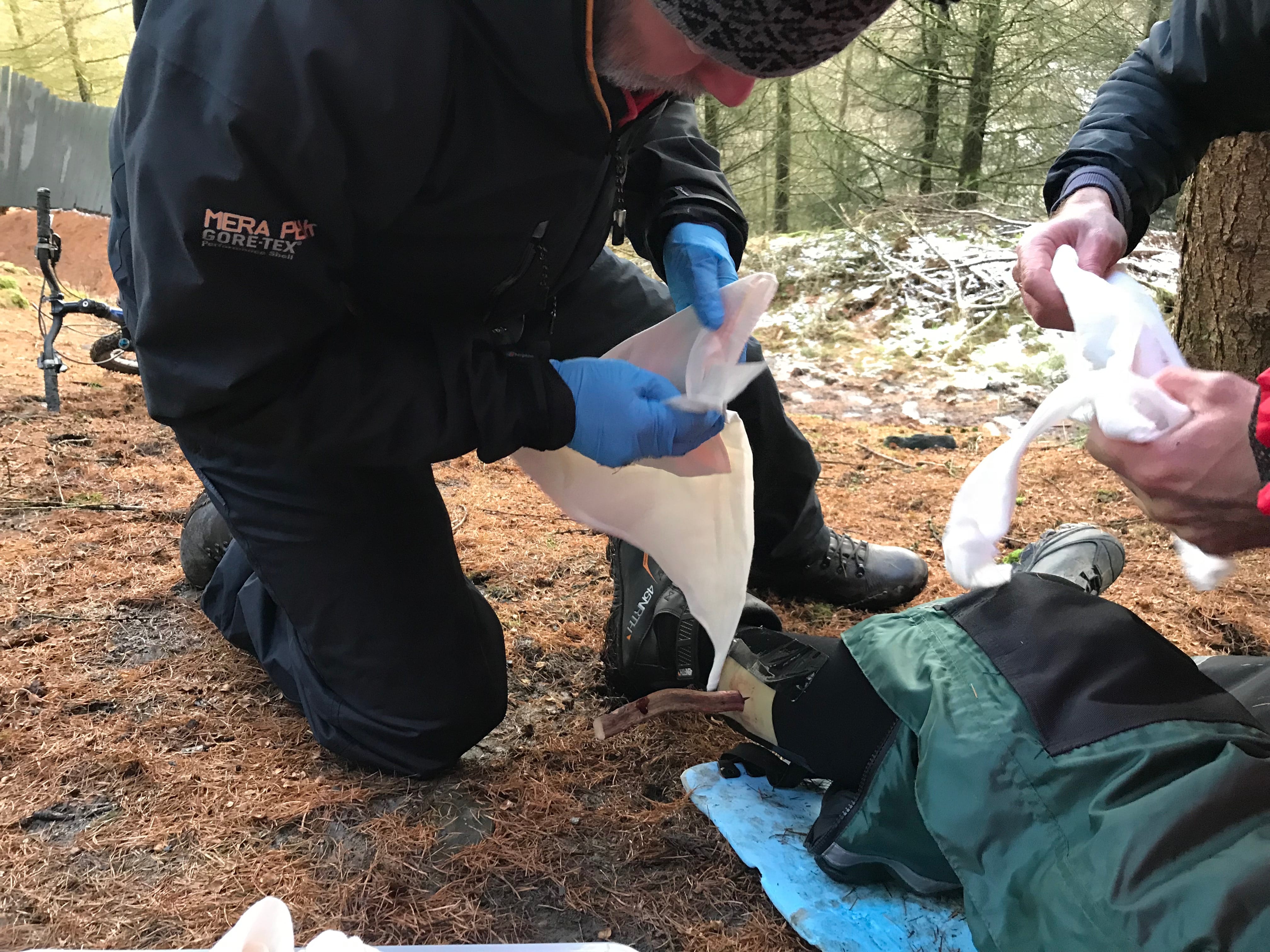First Aid injury