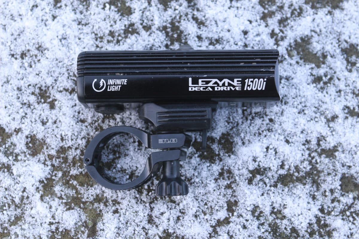 lezyne deca drive i1500 led light handlebar