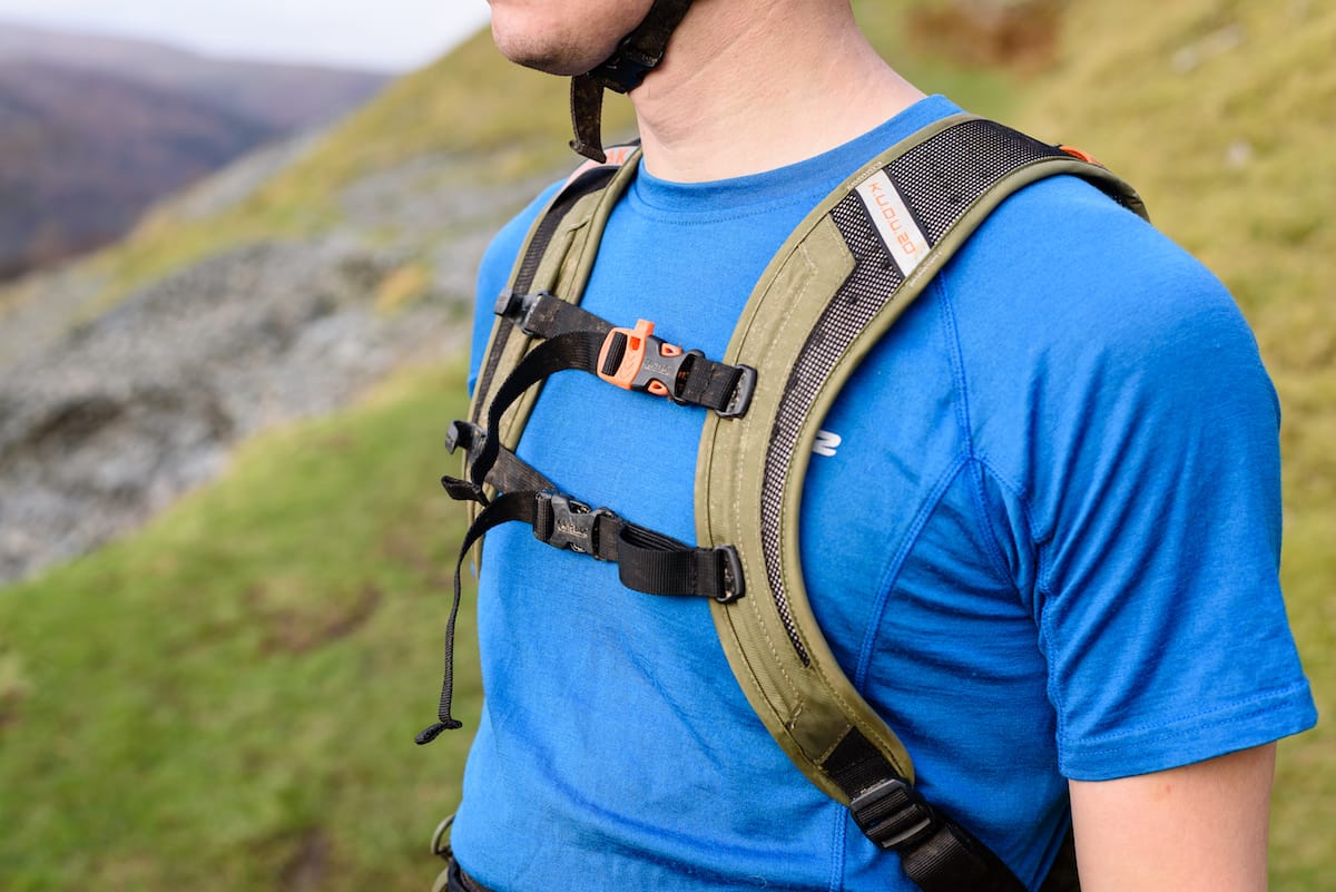 camelbak kudu backpack hydration bladder reservoir protector spine armour james vincent