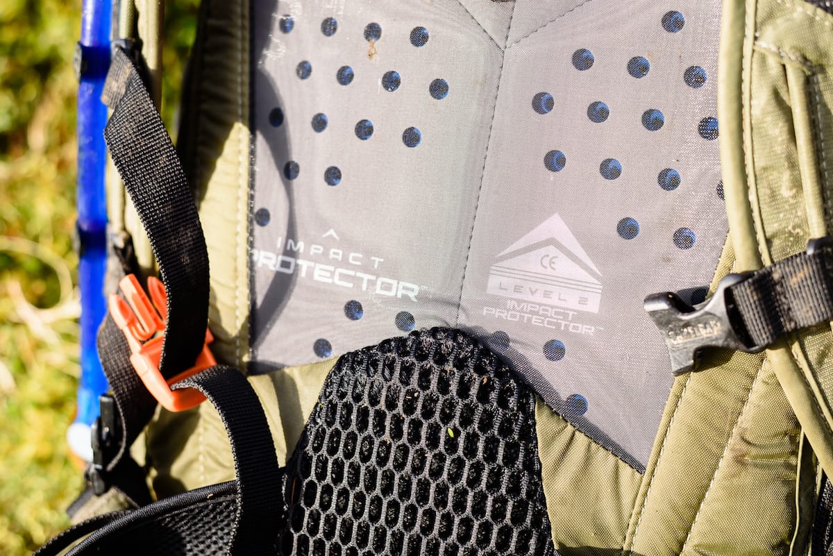 camelbak kudu backpack hydration bladder reservoir protector spine armour james vincent
