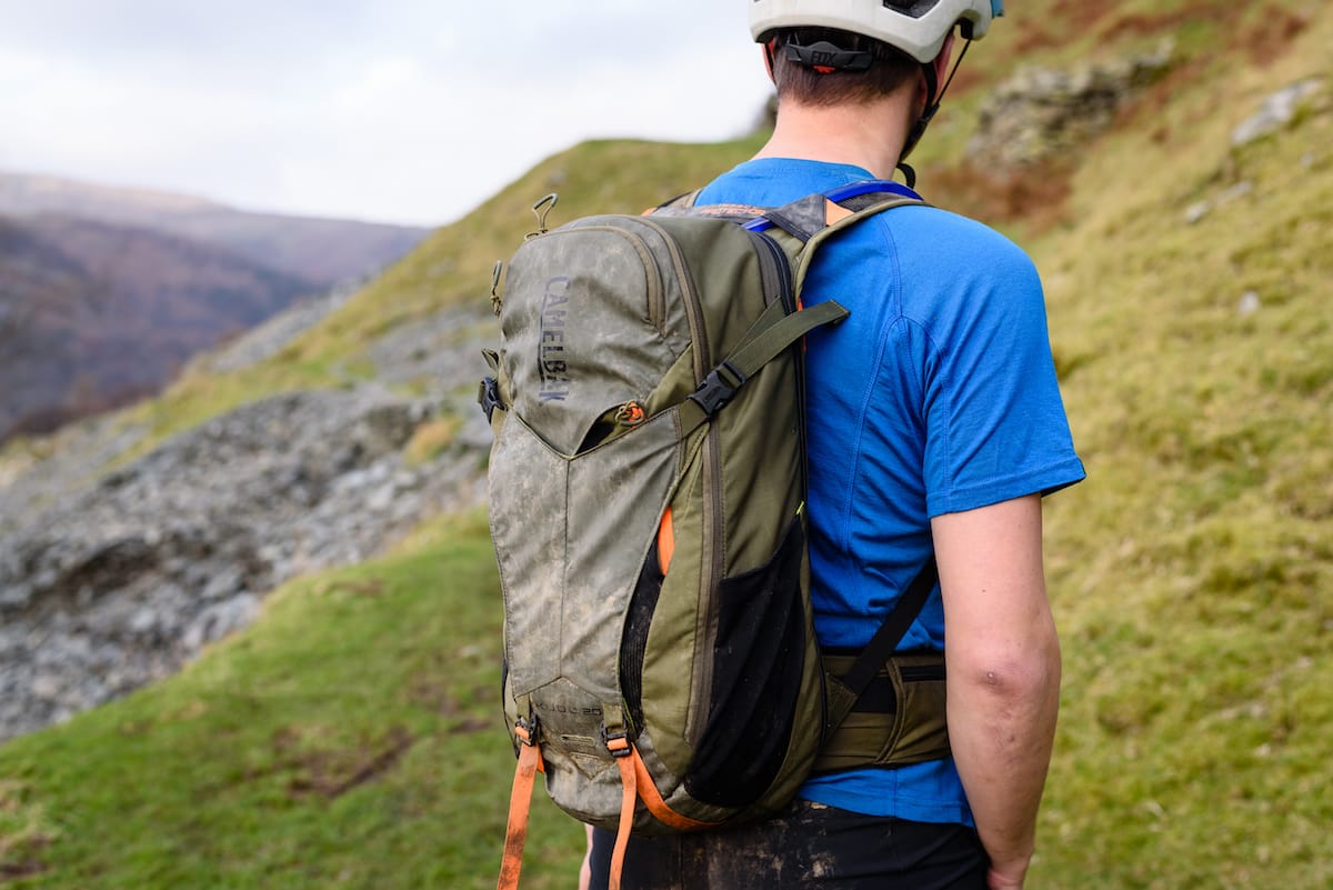 camelbak kudu backpack hydration bladder reservoir protector spine armour james vincent