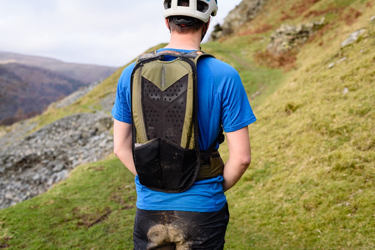 camelbak kudu backpack hydration bladder reservoir protector spine armour james vincent