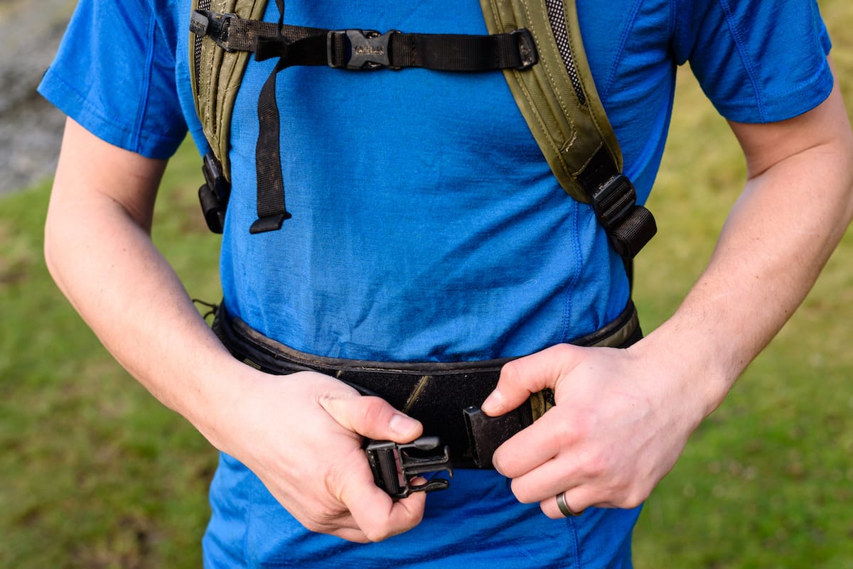 camelbak kudu backpack hydration bladder reservoir protector spine armour james vincent