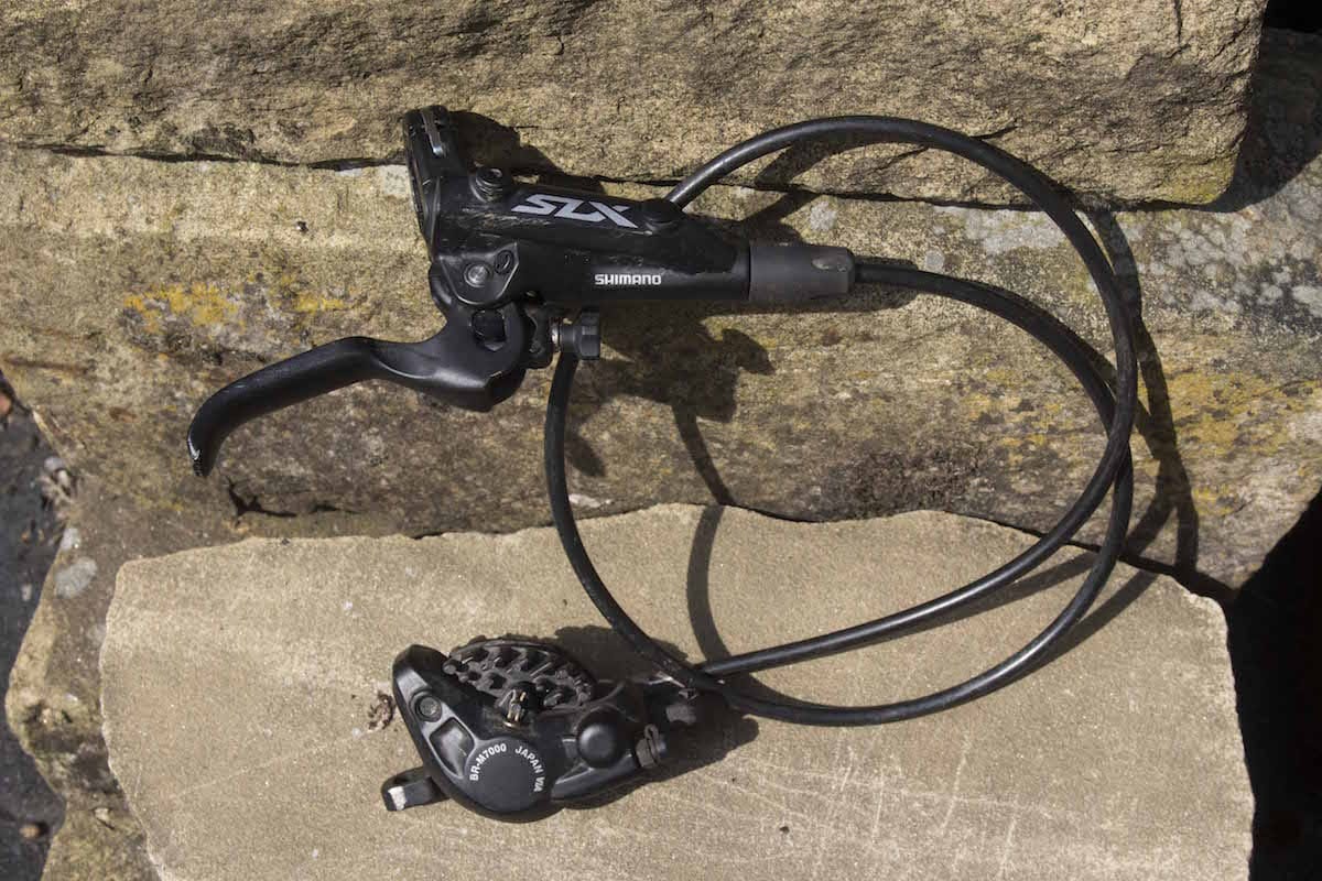 shimano m7000 slx groupset cassette brakes chain crankset chainring derailleur shifter