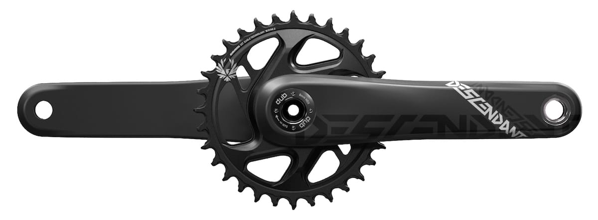 sram xx1 eagle dub crankset carbon descendent