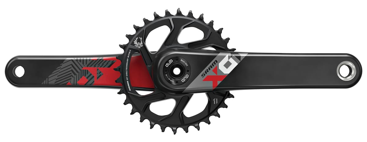 sram x01 eagle dub crankset carbon