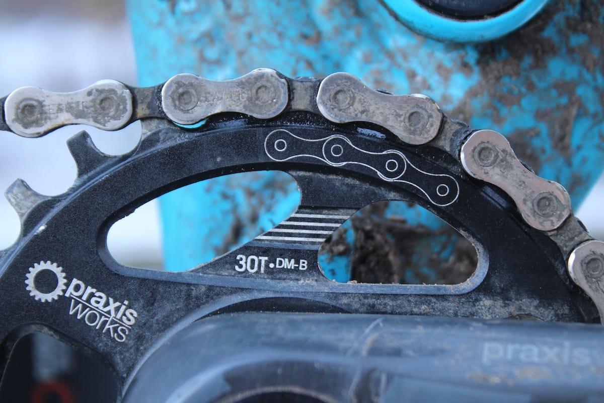 praxis lyft carbon crank chainring chain bottom bracket