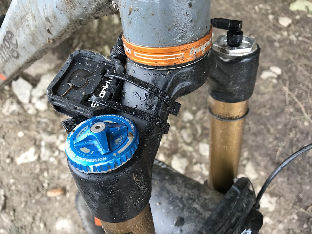 quarq shockwiz fork suspension electronics gadget