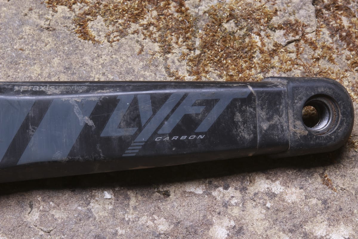praxis lyft carbon crank chainring chain bottom bracket