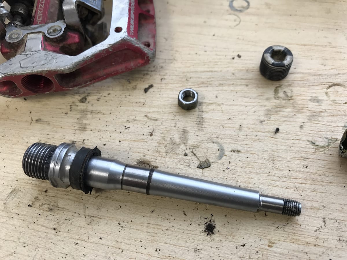 nukeproof pedal maintenance grease dirty