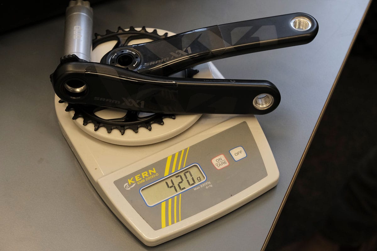 sram xx1 eagle dub sl crankset