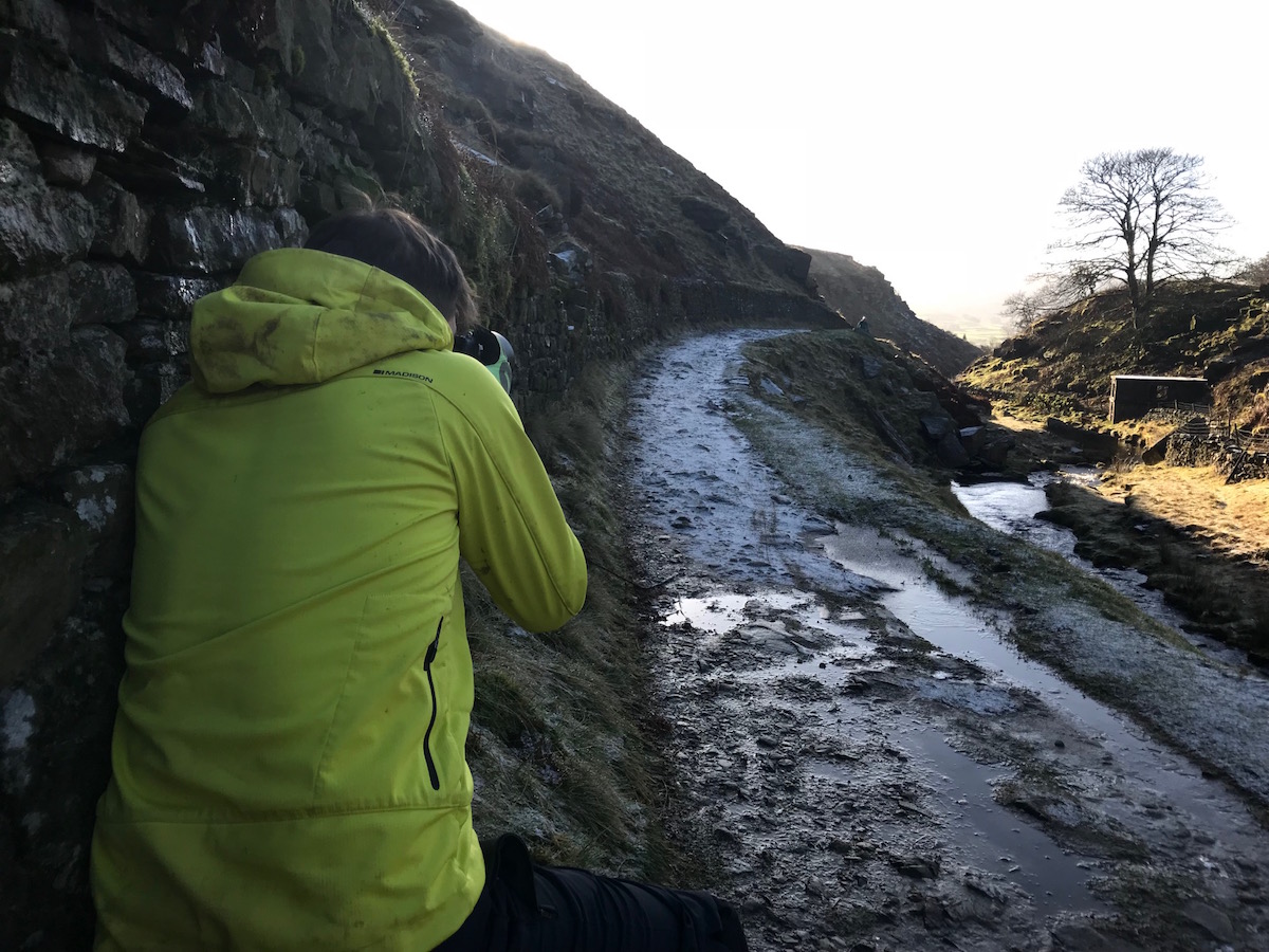 james vincent photographer photo ice cold winter puddle
