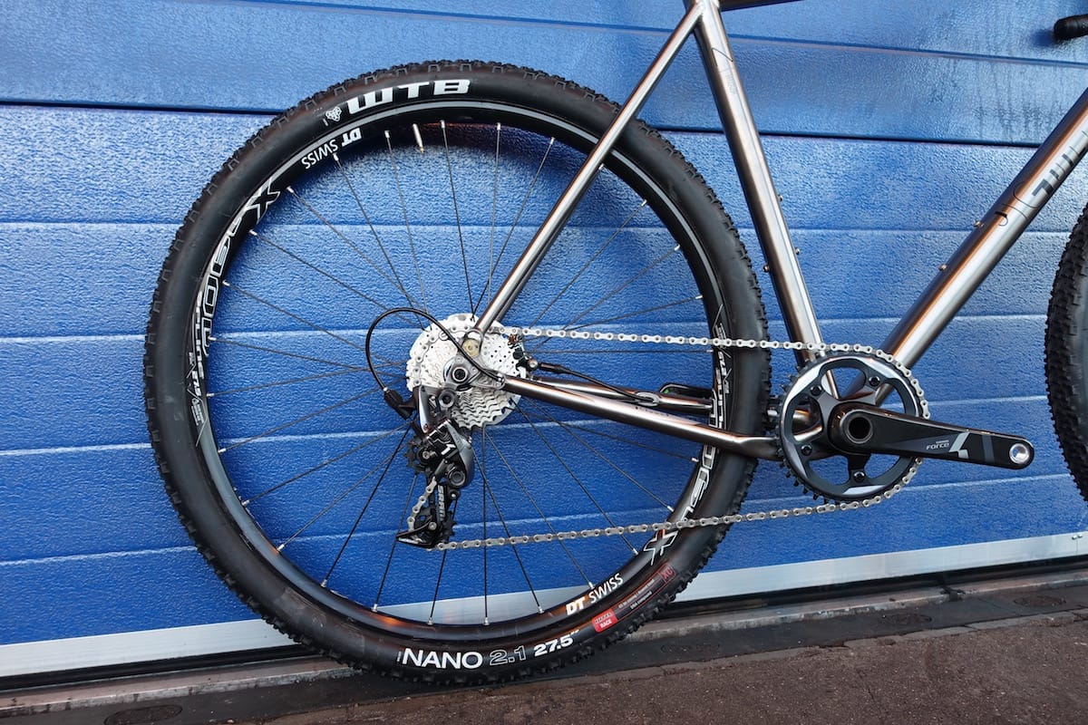 j.guillem titanium gravel bike