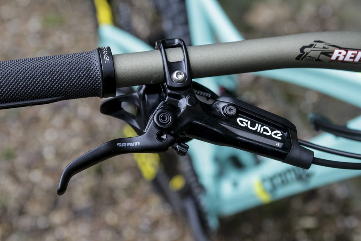 orange stage 4 rockshox pike deluxe race face arc 27 guide sram eagle