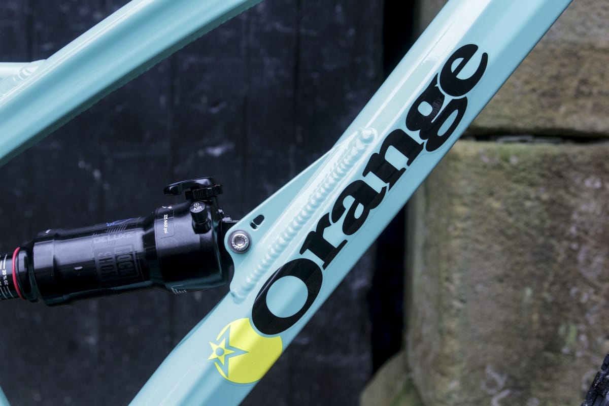 orange stage 4 rockshox pike deluxe race face arc 27 guide sram eagle