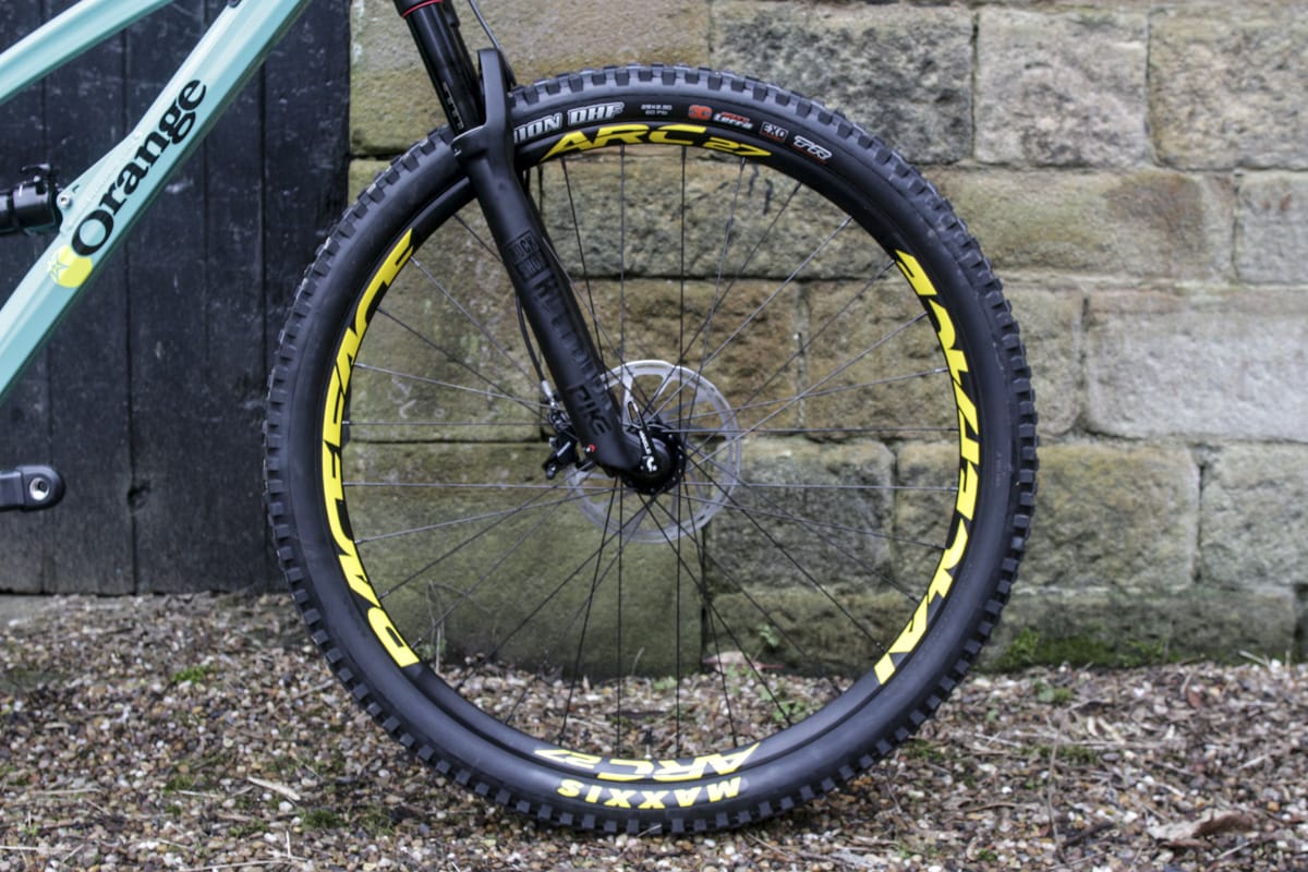 orange stage 4 rockshox pike deluxe race face arc 27 guide sram eagle